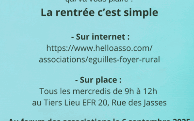 La rentrée cette année c’est simple !