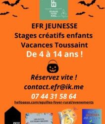 EFR Jeunesse Stage Toussaint