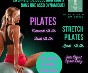 Encore des places pour faire du sport ou des activités en Janvier !