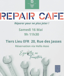 Repair café tous les troisième samedis du mois !