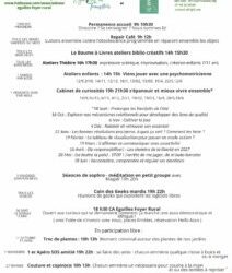Cette année super programme !