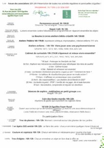 Cette année super programme !